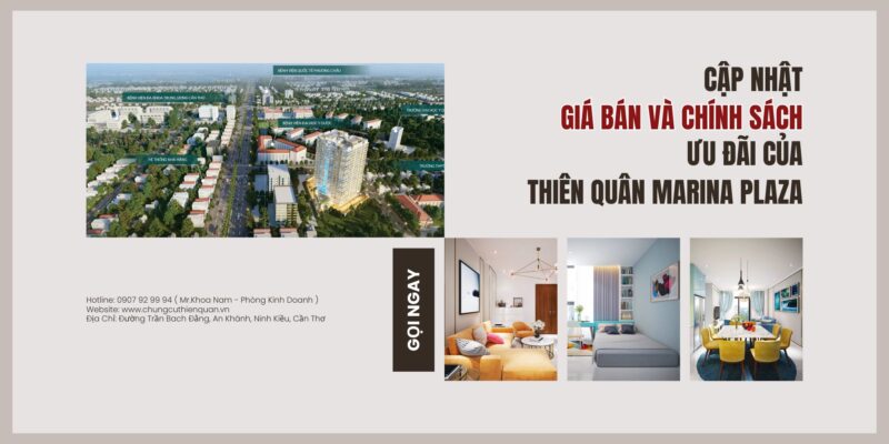 Cập nhật giá bán và chính sách ưu đãi của Thiên Quân Marina Plaza chungcuthienquan.vn